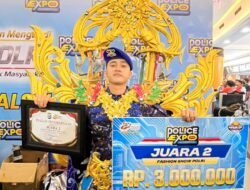 Briptu Rasyid Harumkan Nama Polres Kotabaru, Sabet Juara 2 Fashion Show Polri Kreasi di Police Expo 2026