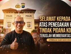 Ketua LSM Pemuda Kalimantan Apresiasi Komitmen Polri dalam Pemberantasan Korupsi