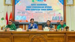 BPBD Tanah Bumbu Gelar Rapat Pusdalops, Tingkatkan Kesiapsiagaan Karhutla