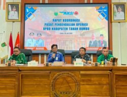 BPBD Tanah Bumbu Gelar Rapat Pusdalops, Tingkatkan Kesiapsiagaan Karhutla