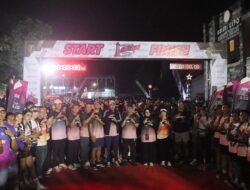Ribuan Pelari Serbu Tabalong, One Year Celebration Aurun Berlangsung Meriah di Bawah Pengawalan Ketat Polisi
