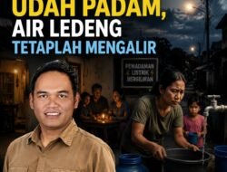 Listrik Udah Padam, Air Ledeng Tetaplah Mengalir