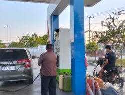 SPBU di Kotabaru Lancar, Tidak Ada Antrean Panjang Pertalite