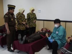 Sambut Hari Lahir Kejaksaan RI ke-81, Kejati Kalsel Gelar Donor Darah