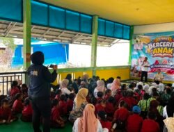Dispersip Kotabaru Hadir di Pulau Laut Tengah, Anak-anak Diajak Jauh dari Gadget dan Dekat dengan Buku