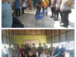 Pantau Langsung TPS, Polsek Kelumpang Hulu Pastikan Pilkades Serentak Berjalan Aman dan Kondusif