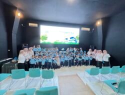 Puluhan Siswa TKN Pembina Batulicin Belajar Literasi di Perpustakaan Daerah