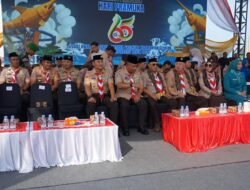 Siring Laut Kotabaru Bergemuruh, Hari Pramuka ke-65 Tingkat Kalsel Digelar Meriah