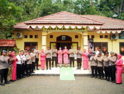 Sambangi Dua Polsek, Kapolres Kotabaru Minta Personel Kedepankan Pendekatan Humanis