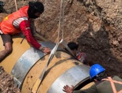 Pipa Banjarbakula Bocor, PTAM Intan Banjar Optimalkan Air Irigasi Riam Kanan