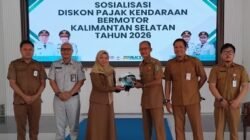 Bapenda Tanah Bumbu Sosialisasikan Program Diskon Pajak Kendaraan 2026