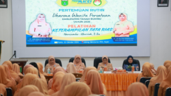 DWP Tanah Bumbu Gelar Pertemuan Rutin dan Pelatihan Tata Rias